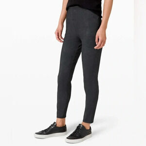 NWOT Lululemon Here to There High-Rise 7/8 Pant Crosshatch Texture Black Multi